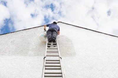 Peinture extérieure au Pouzin — façades et ravalement